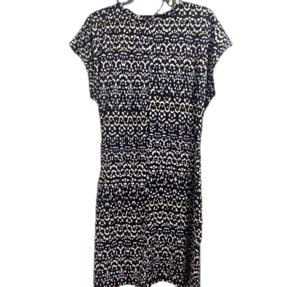 Nicole Miller Printed faux Wrap Dress - sz XL - Picture 2 of 4